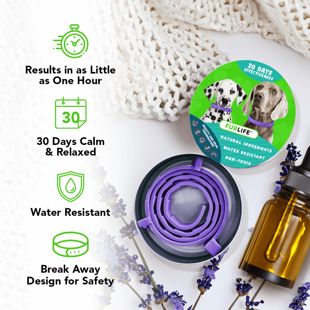 Natural Pheromone Calming Collar for Dogs